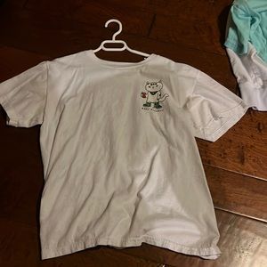 Riot society white tee